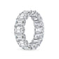 Emerald Cut Diamond Eternity Band