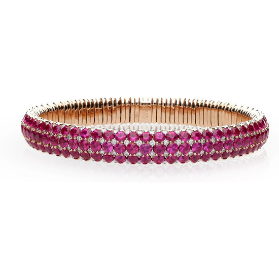 Roberto Demeglio Giotto 8 Ruby Stretch Bracelet