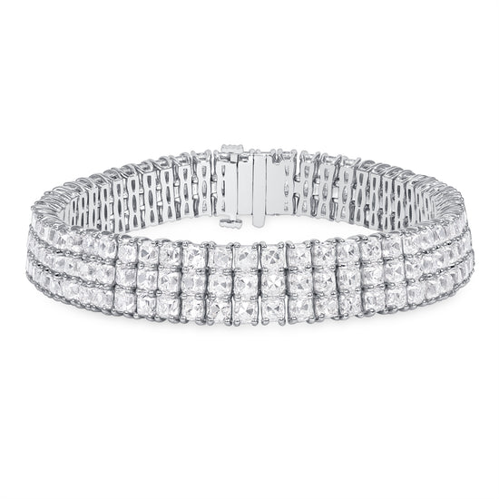Old Euro Diamond Bracelet