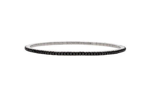 1.27CT Black Diamond Tennis Bracelet