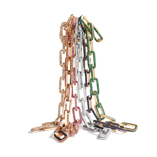 Piranesi Yellow Sapphire Link Bracelet