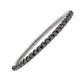 8.90 CT Black Diamond Stretch Tennis Bracelet with round cut black diamond