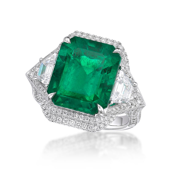 The Emerald and Diamond Ring