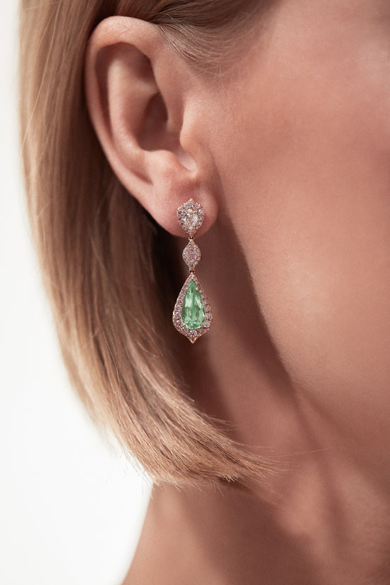 J Fine Paraiba Tourmaline Earrings