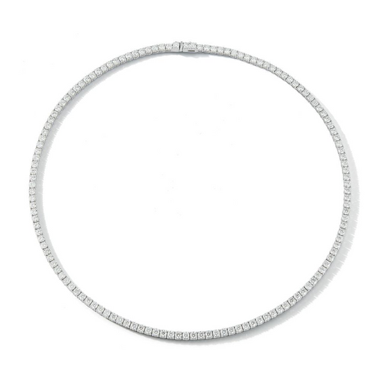 16" Diamond Tennis Necklace