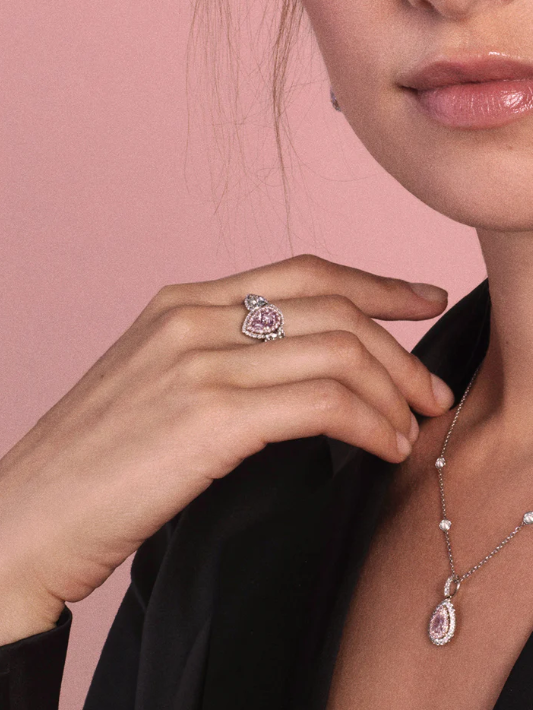 J Fine Three Stone Ring