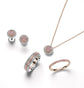 Argyle Pink Diamond Double Halo Necklace