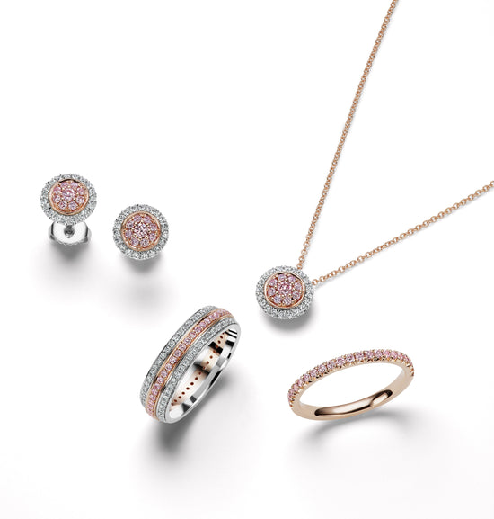 J Fine Triple Eternity Band